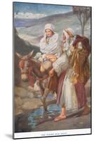 The Flight into Egypt-Arthur A. Dixon-Mounted Giclee Print