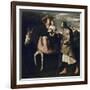 The Flight into Egypt-Francisco de Zurbaran-Framed Giclee Print