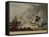 The Flight of Bonaparte from the Battle of Krasnoi, 1815-Thomas Sutherland-Framed Stretched Canvas