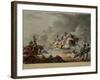 The Flight of Bonaparte from the Battle of Krasnoi, 1815-Thomas Sutherland-Framed Giclee Print