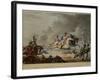 The Flight of Bonaparte from the Battle of Krasnoi, 1815-Thomas Sutherland-Framed Giclee Print