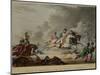 The Flight of Bonaparte from the Battle of Krasnoi, 1815-Thomas Sutherland-Mounted Giclee Print