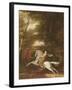 The Flight of Florimell, 1819 (Oil on Canvas)-Washington Allston-Framed Giclee Print