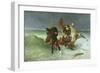 The Flight of Gradlon Mawr circa 1884-Evariste Vital Luminais-Framed Giclee Print