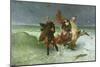 The Flight of Gradlon Mawr circa 1884-Evariste Vital Luminais-Mounted Giclee Print