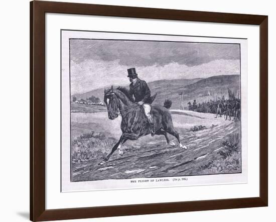 The Flight of Lawless-William Barnes Wollen-Framed Giclee Print