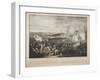 The Flight of Napoleon at the Battle of Waterloo-Johann Lorenz Rugendas-Framed Giclee Print