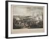 The Flight of Napoleon at the Battle of Waterloo-Johann Lorenz Rugendas-Framed Giclee Print