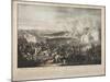 The Flight of Napoleon at the Battle of Waterloo-Johann Lorenz Rugendas-Mounted Giclee Print