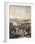 The Flight of Napoleon, Waterloo, 18th June 1815-Johann Lorenz Rugendas-Framed Giclee Print