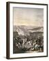 The Flight of Napoleon, Waterloo, 18th June 1815-Johann Lorenz Rugendas-Framed Giclee Print