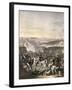 The Flight of Napoleon, Waterloo, 18th June 1815-Johann Lorenz Rugendas-Framed Giclee Print