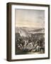 The Flight of Napoleon, Waterloo, 18th June 1815-Johann Lorenz Rugendas-Framed Giclee Print