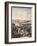 The Flight of Napoleon, Waterloo, 18th June 1815-Johann Lorenz Rugendas-Framed Giclee Print