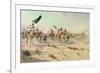 The Flight of the Khalifa after His Defeat at the Battle of Omdurman, 2nd September 1898, 1899-Robert George Talbot Kelly-Framed Giclee Print