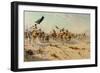 The Flight of the Khalifa at the Battle of Omduran, 1898-Robert George Talbot Kelly-Framed Giclee Print