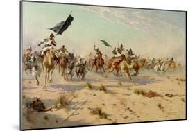 The Flight of the Khalifa at the Battle of Omduran, 1898-Robert George Talbot Kelly-Mounted Giclee Print