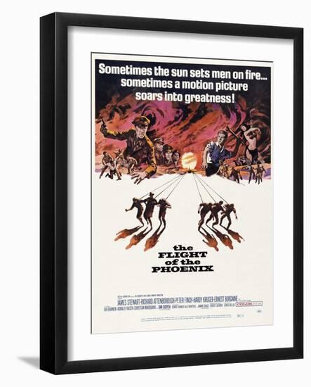 The Flight of the Phoenix, 1965, Directed by Robert Aldrich-null-Framed Giclee Print