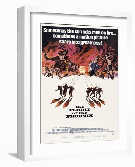 The Flight of the Phoenix, 1965, Directed by Robert Aldrich-null-Framed Giclee Print