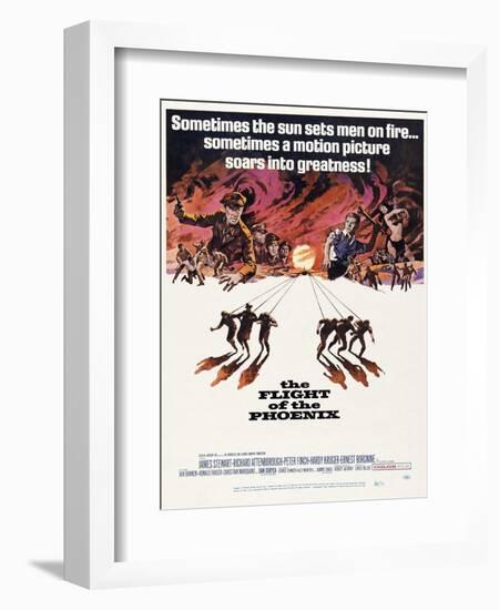 The Flight of the Phoenix, 1965, Directed by Robert Aldrich-null-Framed Giclee Print