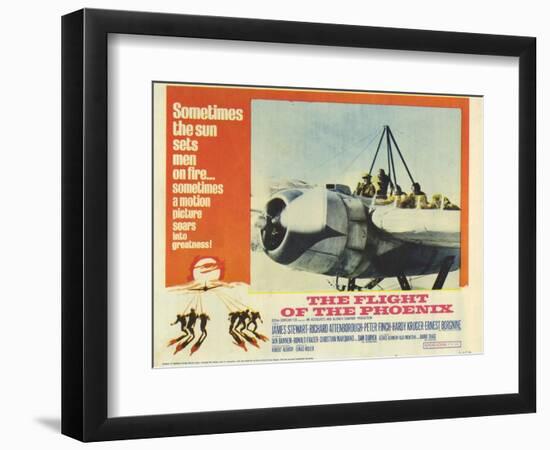 The Flight of the Phoenix, 1966-null-Framed Art Print