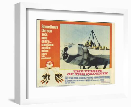 The Flight of the Phoenix, 1966-null-Framed Art Print