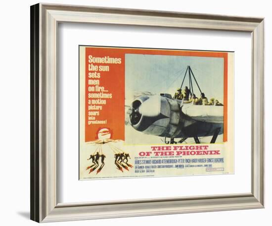 The Flight of the Phoenix, 1966-null-Framed Art Print