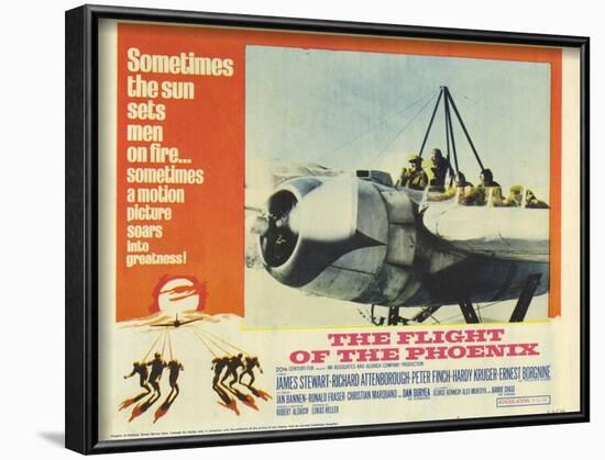 The Flight of the Phoenix, 1966-null-Framed Art Print