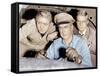THE FLIGHT OF THE PHOENIX, from left: Richard Attenborough, James Stewart, Hardy Kruger, 1965.-null-Framed Stretched Canvas