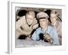 THE FLIGHT OF THE PHOENIX, from left: Richard Attenborough, James Stewart, Hardy Kruger, 1965.-null-Framed Photo