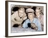 THE FLIGHT OF THE PHOENIX, from left: Richard Attenborough, James Stewart, Hardy Kruger, 1965.-null-Framed Photo