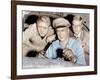 THE FLIGHT OF THE PHOENIX, from left: Richard Attenborough, James Stewart, Hardy Kruger, 1965.-null-Framed Photo