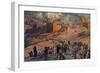 The flight of the prisoners, by Tissot - Bible-James Jacques Joseph Tissot-Framed Giclee Print