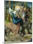 The Flight to Egypt, from the Altar: "The Virgin's Seven Agonies", 1495-96-Albrecht Dürer-Mounted Giclee Print