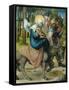The Flight to Egypt, from the Altar: "The Virgin's Seven Agonies", 1495-96-Albrecht Dürer-Framed Stretched Canvas