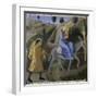 The Flight to Egypt, Story of the Life of Christ-Fra Angelico-Framed Giclee Print