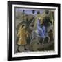 The Flight to Egypt, Story of the Life of Christ-Fra Angelico-Framed Giclee Print