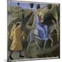 The Flight to Egypt, Story of the Life of Christ-Fra Angelico-Mounted Giclee Print