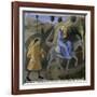 The Flight to Egypt, Story of the Life of Christ-Fra Angelico-Framed Giclee Print