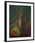 The Flight to Egypt-Odilon Redon-Framed Giclee Print