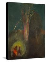 The Flight to Egypt-Odilon Redon-Stretched Canvas