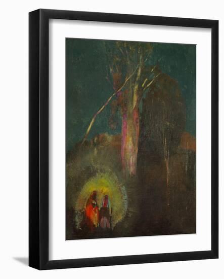 The Flight to Egypt-Odilon Redon-Framed Giclee Print