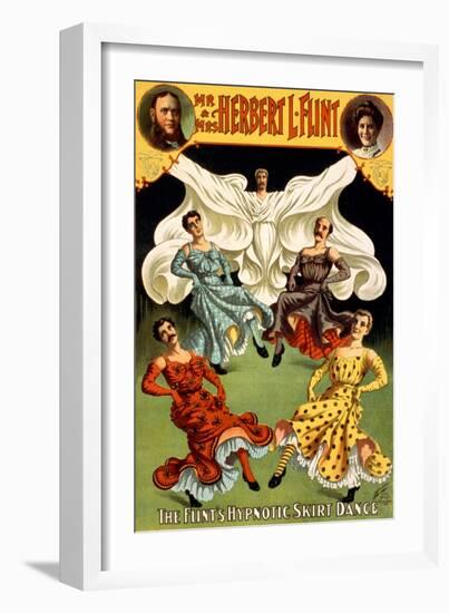 The Flints, American Hypnotists-Science Source-Framed Giclee Print