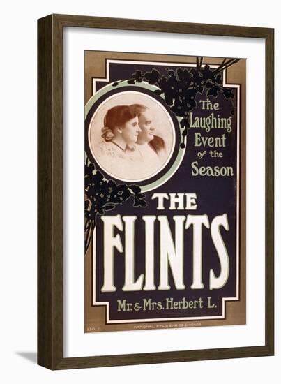 The Flints, American Hypnotists-Science Source-Framed Giclee Print