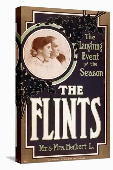 The Flints, American Hypnotists-Science Source-Stretched Canvas