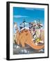 The Flintstones, 1960-null-Framed Giclee Print