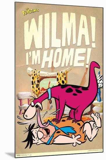 The Flintstones - Home-Trends International-Mounted Poster