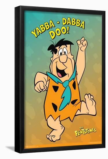 The Flintstones - Yabba Dabba Doo-Trends International-Framed Poster