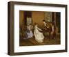 The Flirt-Vittorio Reggianini-Framed Giclee Print