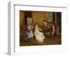 The Flirt-Vittorio Reggianini-Framed Giclee Print